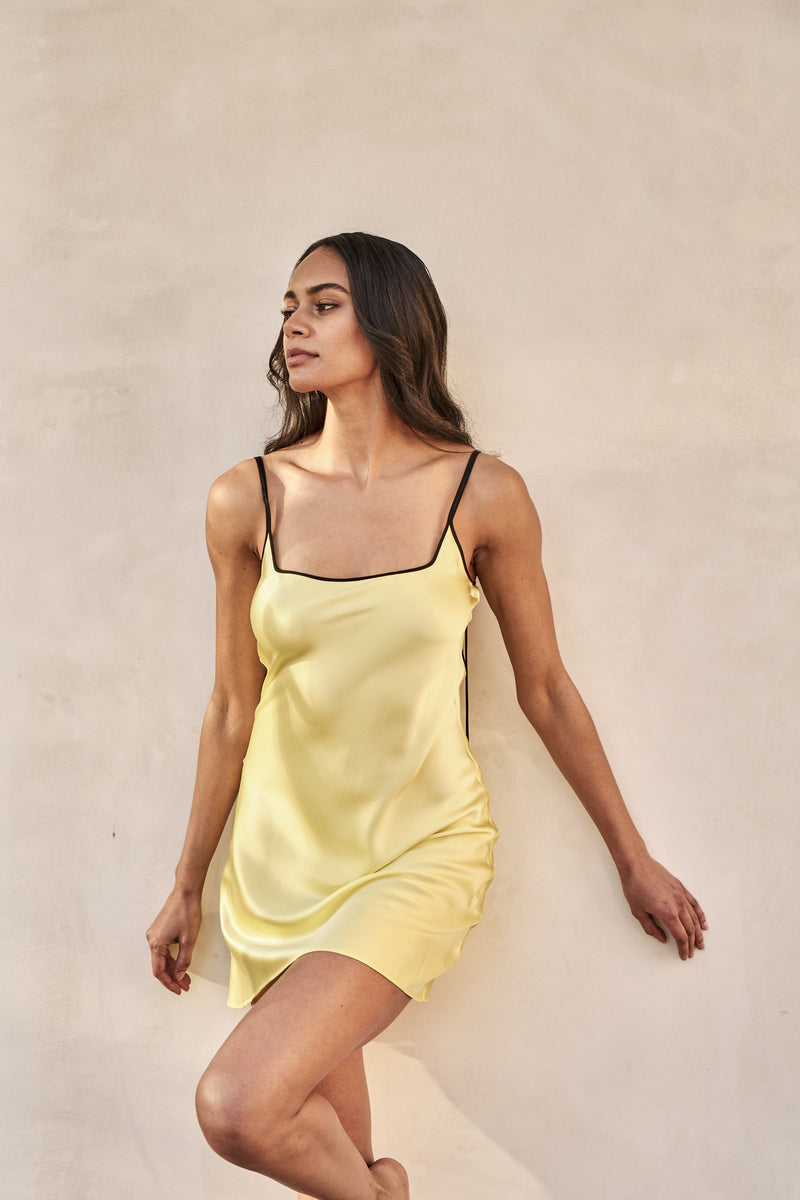 The Winona Dress in Evening Primrose