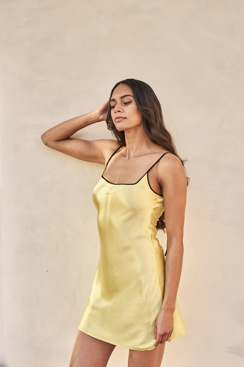 The Winona Dress in Evening Primrose