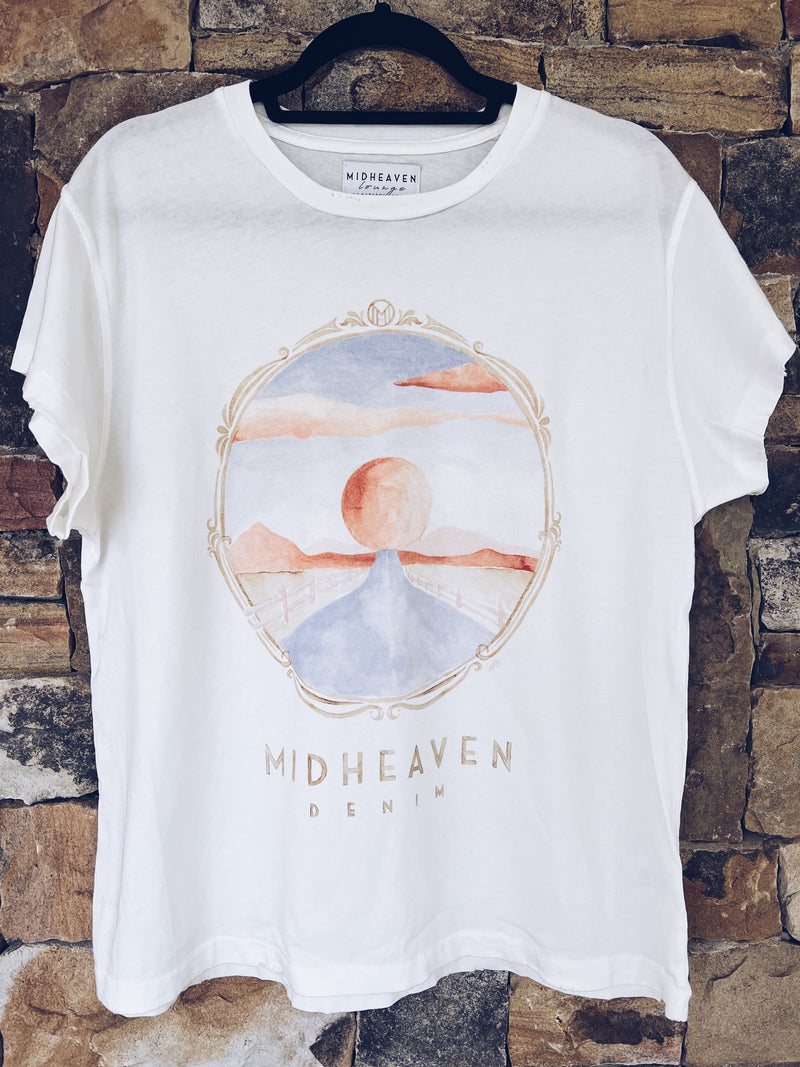 Midheaven x Cubby West Vintage Watercolor Tee